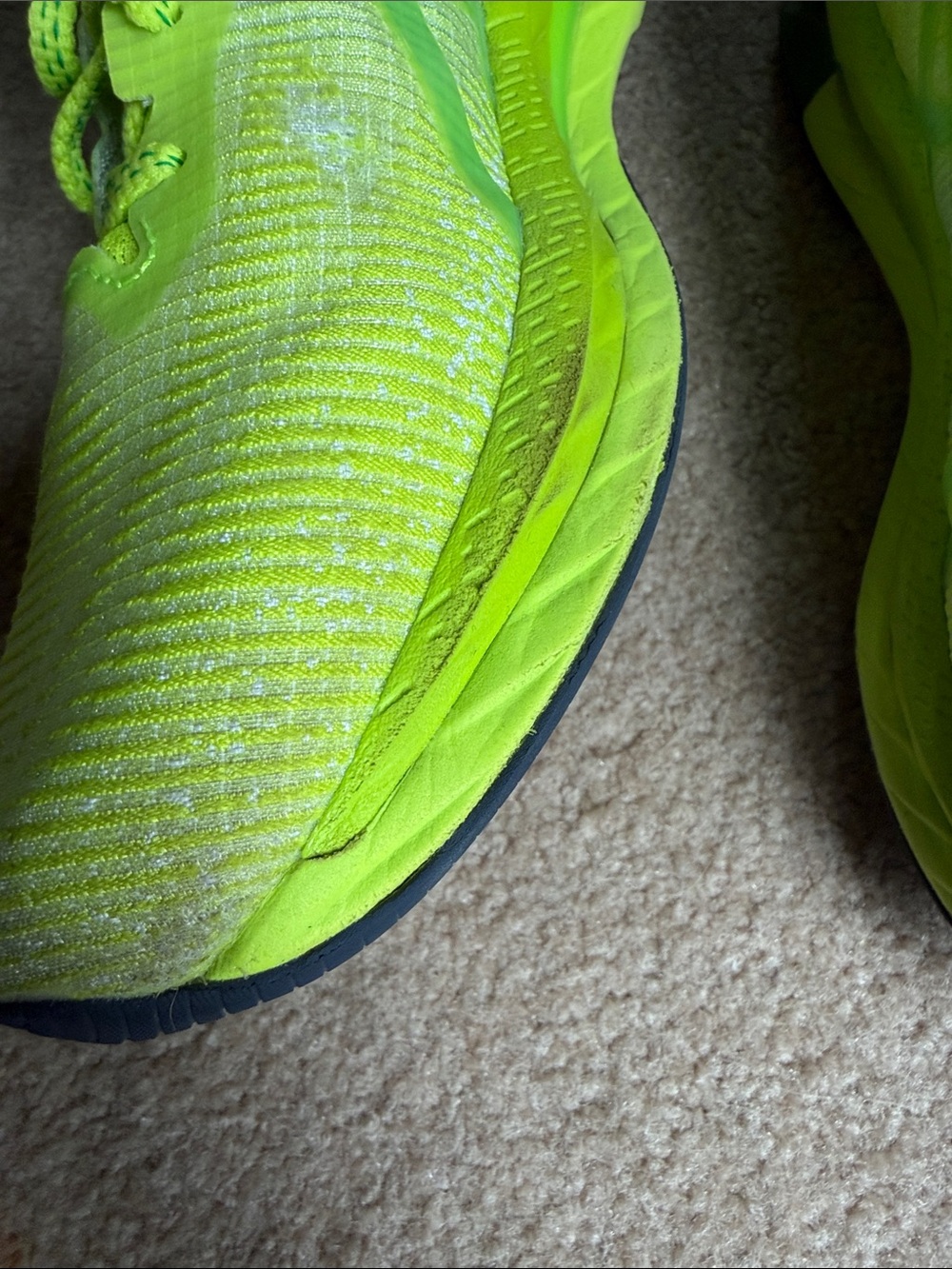 Asics Neon Lime Men's Running Shoes - Picture 4 of 6